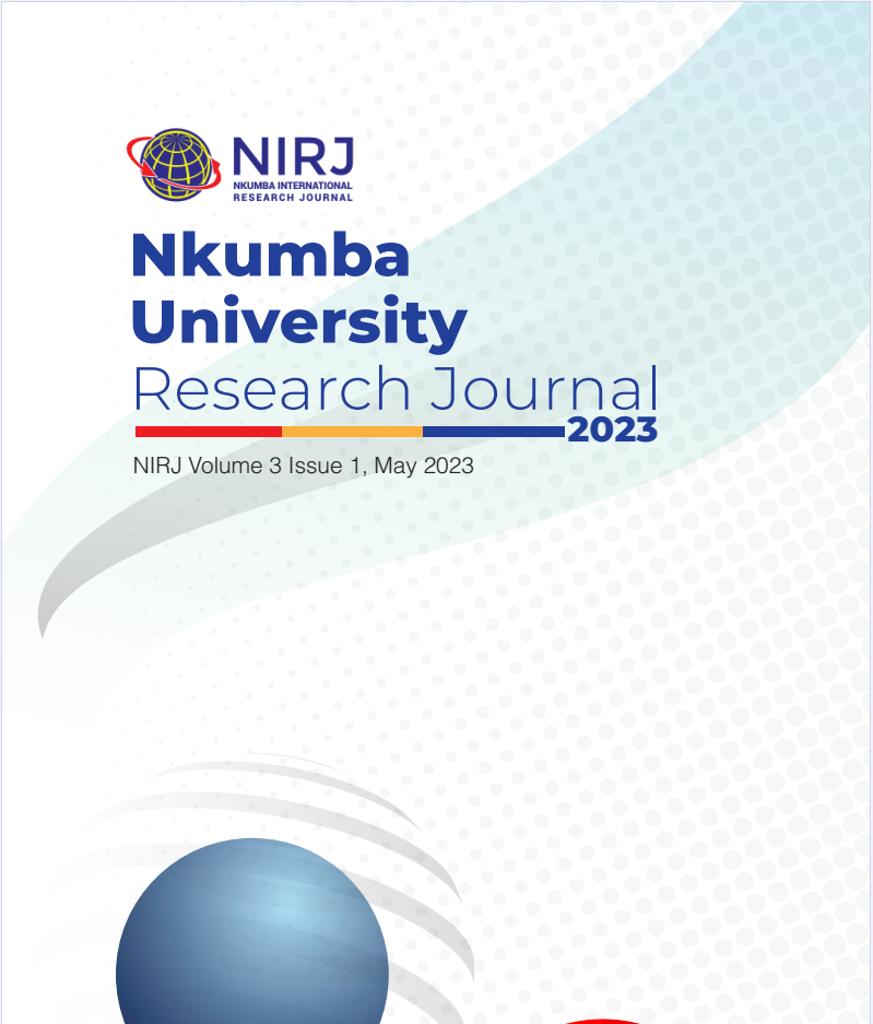 					View Vol. 3 No. 1 (2023): Nkumba-International-Research-Journal-Vol-3-Issue-1
				